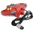 thumbnail image 4 of Nintendo 64 - N64 Video Game Console System with 2 Pack Retrofam N64 Controller Yellow & Red (Refurbished), 4 of 6