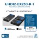 thumbnail image 5 of OREI Divisor y Extensor HDMI 1x2 4K@60 Hz 70 m Cable CAT6, 5 of 9