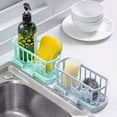 thumbnail image 2 of Under 10 Drain Rack Household Rag Rack Kitchen Supplies Table Top Cleaning Rack Sink Storage Rack Household Large Sponge Storage Rack, 2 of 9
