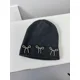 thumbnail image 1 of Sombrero de punto con lazo de Metal coreano para niña, estilo Ins, lindo sombrero Y2K, moda personalizada, cálido, protección para los oídos, Otoño e Invierno, 1 of 5
