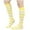 Yellow, variant on Tuphregyow Winter Warm Striped Calf and Knee Socks for Women and Men Universal Mid calf Cotton Socks Control,Athletic Comfort,Cushioning Ideal for Casual Ankle Running and Outdoor Purple Free Size