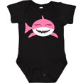 thumbnail image 3 of Inktastic Cute Pink Shark Boys or Girls Baby Bodysuit, 3 of 5
