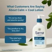 Sarna Calm + Cool Anti-Itch Lotion, Steroid-Free, Vegan, 7.5 fl oz