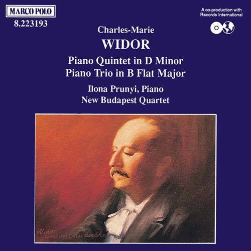 Widor / Prunyi / New Budapest Quartet - Piano Trio / Piano Quintet - Music & Performance - CD