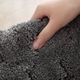 thumbnail image 6 of Bathroom Rugs 24"x16", Extra Soft and Absorbent Microfiber Bath Mat, Non-Slip, Machine Washable, Quick Dry Shaggy Bath Carpet, Suitable for Bathroom Floor, Tub, Shower, 6 of 6