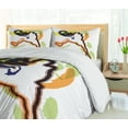 thumbnail image 5 of Ambesonne Sketchy Duvet Cover Sets, Man Playing Basketball, 2-King, Orange Black Lime Green, 5 of 7
