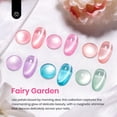 thumbnail image 2 of Set de esmaltes de uñas en gel Beetles Cat Eye, 6 colores, pastel, brillo, 2 of 7