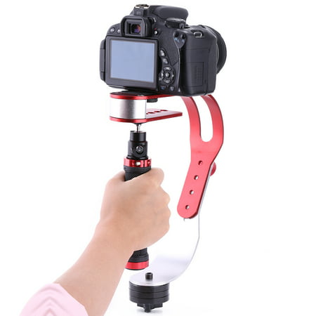 VGEBY Hanheld Video Camera Stabilizer Steady for GoPro, Cannon, Nikon, or any DSLR Camera  Up to 2.1lb with Smooth Pro Steady Glide Cam Camcorder (Best Camera Stabilizer For Gopro)
