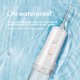 thumbnail image 5 of Irrigador Oral Portátil De 200Ml, Irrigador Dental Blanco De Cuatro Engranajes Con Tanque De Agua De Visualización, Hilo Dental Giratorio De 360 ​​Grados Para Dientes Methold BA000413-00, 5 of 6
