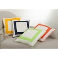 thumbnail image 2 of Saro Lifestyle Banded Down Filled 18-inch Throw Pillow Yellow, 2 of 5