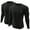 Black+Black, variant on Men's Thermal Shirt 2/4 Pcs Fleece Lined Long Sleeve Tops Athletic Base Layer Cold Weather Gear Workout