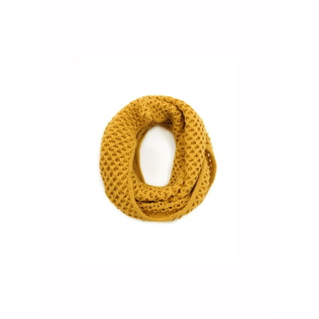 Unisex Winter Wearing Hollow Out Knitted Circle Scarf (Best Way To Wear A Scarf)
