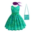 thumbnail image 4 of Girls Inside Out Disgust Cosplay Costumes Birthday Party Dress Up Children's Halloween Role-playing Costume Carnival Clothing, 4 of 4