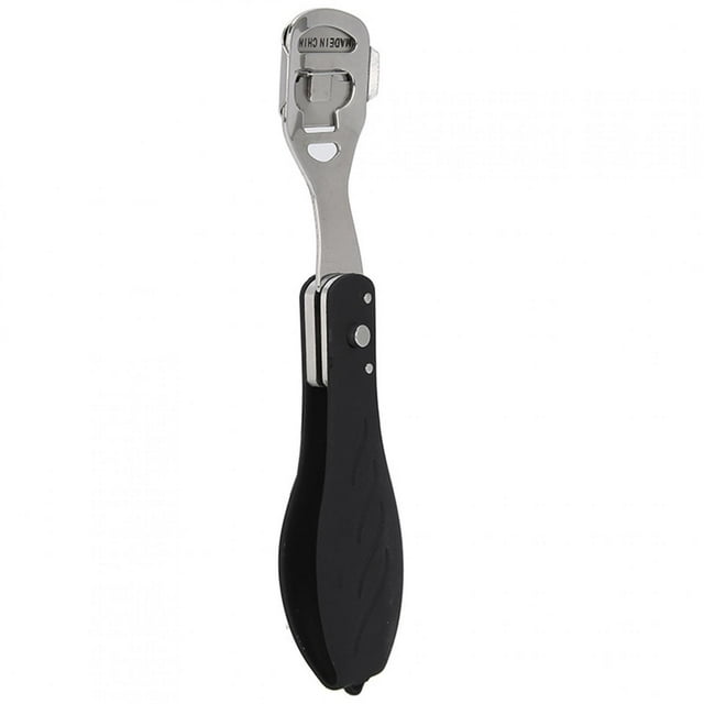 Cepillo removedor de callos, cepillo removedor de callos, eliminador de manchas de piel muerta, raspador de pies de acero para manchas, alta capacidad
