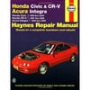 Honda Civic & CR-V Acura Integra Automotive Repair Manual