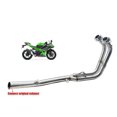 thumbnail image 2 of Motorcycle Exhaust Pipe Muffler Full Systems Front Middle Link Pipe For Kawasaki For Ninja 400 Z400 2023 2024, 2 of 5
