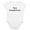 White, variant on Newborn Onesies Infant Boys Girls Short Sleeve Letter Graphic Romper Baby Romper White 9-12 Months