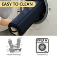 thumbnail image 3 of Semfri Navy Blue Memory Foam Bathroom Mat 20 x 32 inch Bathroom Rugs Bath Rug for Bathroom Floor Shower Tub, 3 of 6