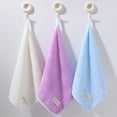 thumbnail image 5 of Floleo Children's Handkerchief Towel Cotton Soft Washcloths - Highly Absorbent Multi-Purpose Small Towels for Kids - Perfect for Face, Hands, and Daily Use, 5 of 5