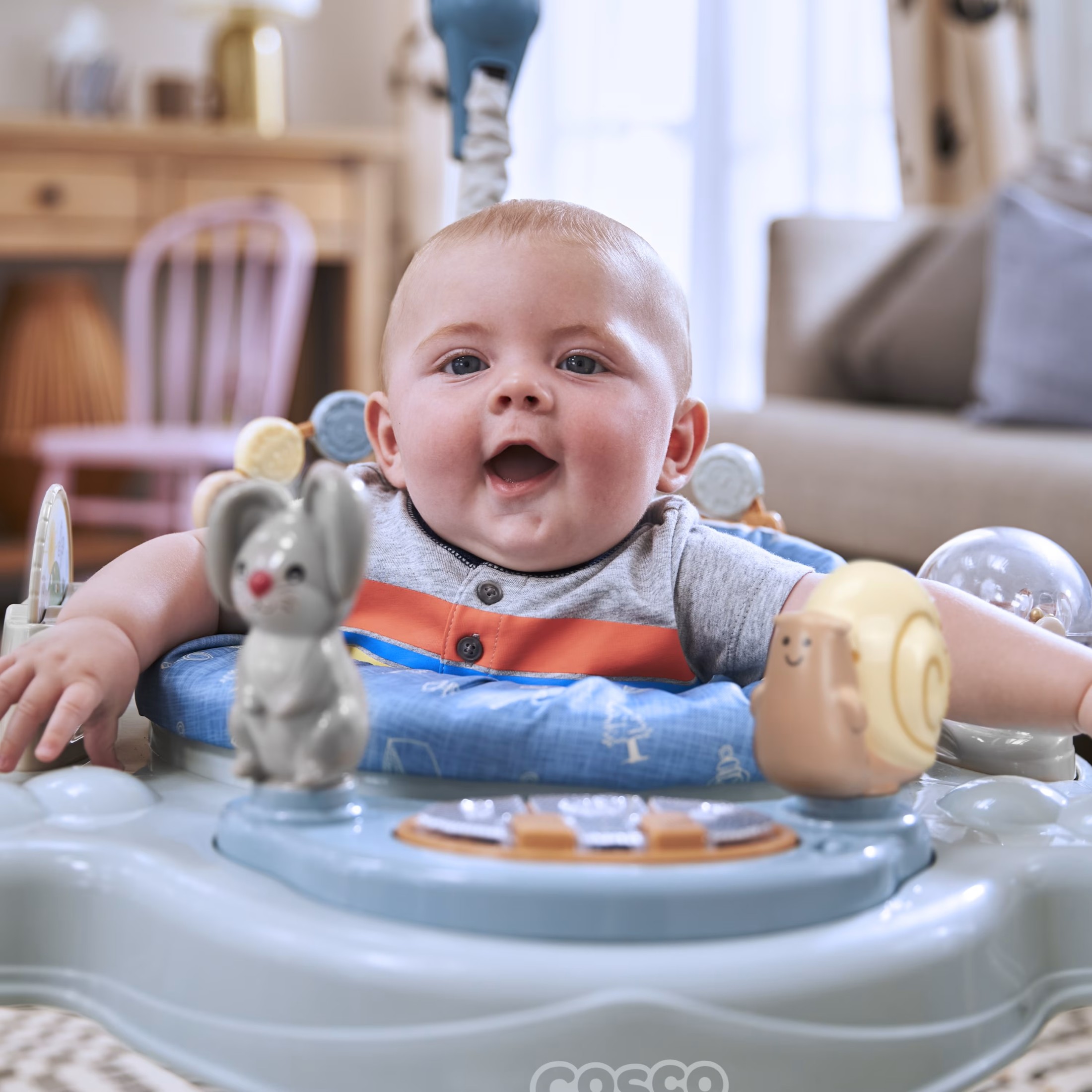 Cosco Kids Twirl-and-Bounce Activity Center, Forest Friends photo 3