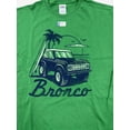 thumbnail image 2 of Ford Bronco Beach Scene Green T-Shirt - M, 2 of 4