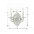 thumbnail image 5 of 5122-AW Crystorama Lighting Paris Market - Two Light Wall Sconce in Traditional and Contemporary Style - 10 Inches Wide by 9.5 Inches High-Antique, 5 of 9