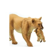 Safari Ltd. Lioness with Cub Figurine - Lifelike 6 Model Figure - Educational Toy for Boys, Girls, and Kids Ages 3+
