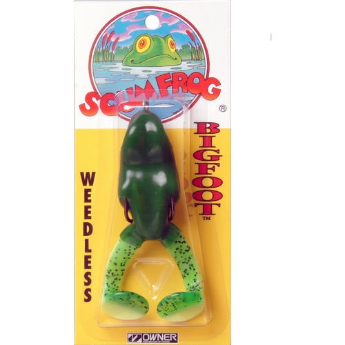 Black Scum Frog Bigfoot Frog 