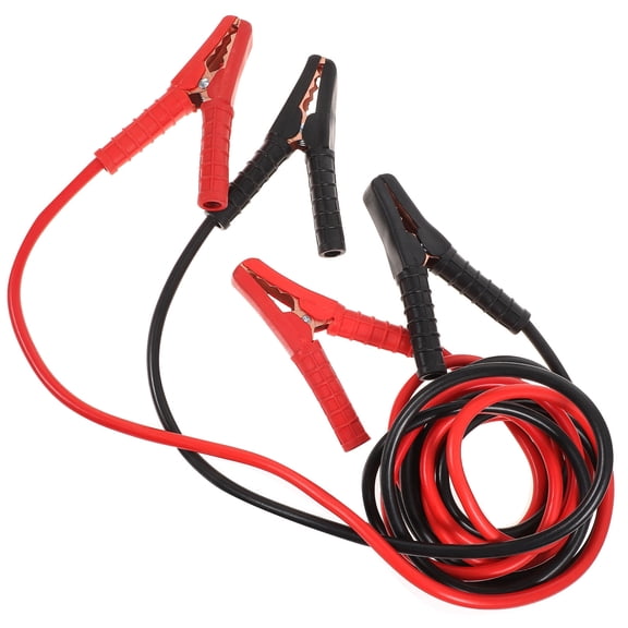HEATSHAKING Portable Automotive Booster Cable with Copper Wire and Heavy-Duty Clamps for Car Battery