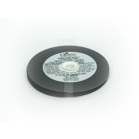 Draw Bias Driver - Clover Fusible Quick Bias 11yd Black