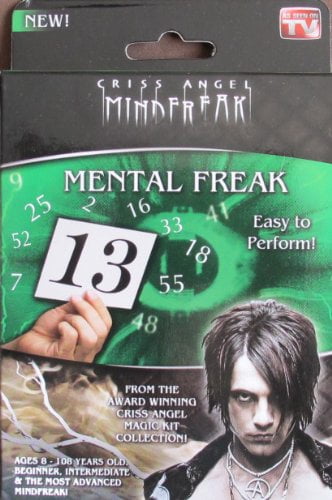 Criss Angel Mind Freak Mental Freak Magic Trick Real Easy To Perform Ages 8 NEW 