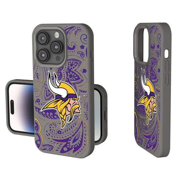 Minnesota Vikings Paisley iPhone Soft Touch Case