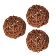thumbnail image 1 of 3 Piezas de de Mimbre de Ratán Decorativos para Suministros de , Adornos para , 8 CM, 1 of 5