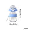 thumbnail image 3 of 2-in-1 Portable Dog Water Bottle and Food Container, Travel Water Dispenser with Food Storage, Outdoor Walking Cup for Dogs, Ideal for Daily Travel, 3 of 6