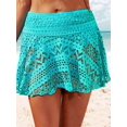 thumbnail image 3 of Lace swimming trunks for women multicolor sexy hollow and lined briefs, 3 of 5