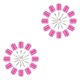 thumbnail image 1 of Rulo para Cabello Qarigey 24X Autoagarre 6cm Rosa Roja 2piezas, 1 of 6