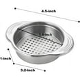 thumbnail image 3 of 3-Pack Tuna Can Strainer, Stainless Steel Sieve Tuna Strainer Press Can Oil Squeezer Canning Colander for Regular-Size and Wide-Necked Tunas, Dishwasher Safe, 3 of 6