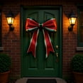 thumbnail image 6 of Christmas Door Cover 72x35 Inch Christmas Gnome Hanging Banner Backdrop Photography Background Decoration Gnome Door Banner Winter Xmas New Year Holiday Party P, 6 of 8