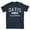 Black, variant on Davis California Classic Established Men's Cotton T-Shirt