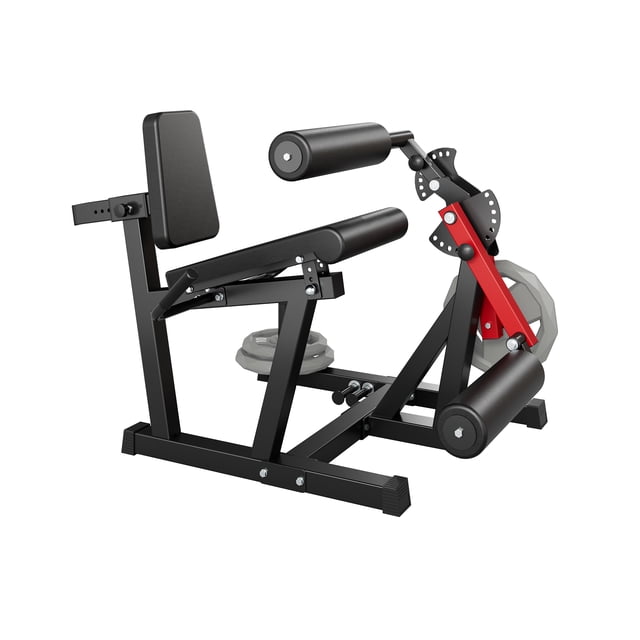 Gaderth Leg Extension and Curl Machine, 4 in 1 Leg Press Machine for Home Gym, 700 Lb Weight Capacity Adjustable Lower Body Workout Equipment, Fits 1 In and 2 In Weight Plates