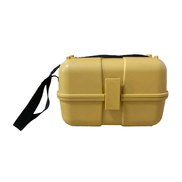 Almencla Surveying Instrument Box Level Carrying Case for Level Instrument Theodolite Yellow