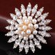 thumbnail image 1 of Broche elegante Yinane de cristal de imitación para mujer y boda, 1 of 8