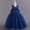 Blue, variant on NAISIBABY Girls Princess Dress, Bow Satin Sequin Mesh Formal Pageant Dress Prom Maxi Dress Pink 140