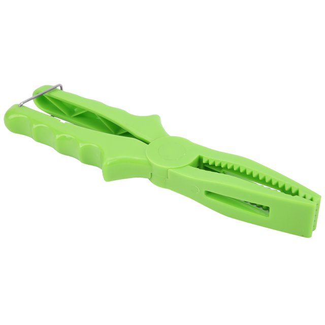 Abrazadera De Pesca ABS, Abrazadera De Agarre De Pescado Material Plástico ABS Ligero De Alta Resistencia Tamaño Pequeño Para Exteriores ANGGREK Verde