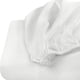 thumbnail image 4 of Sábana bajera ajustable Utopia Bedding, tamaño king, cómoda, microfibra, color blanco, 4 of 6