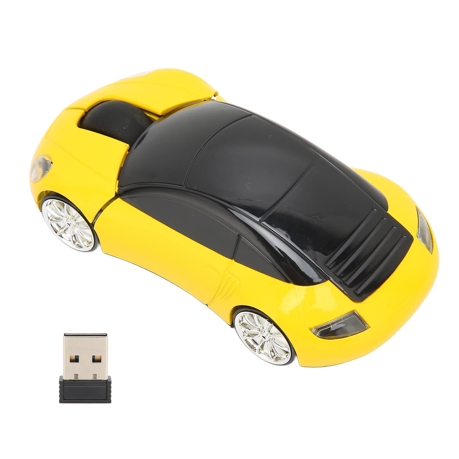 Wireless Car Mouse, Computer Mouse Plug And Play Battery Powered For XP