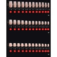 thumbnail image 3 of Milue Press on Netural Solid Color Fake Nails Elegant and Reusable Manicure Tool, 3 of 11