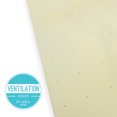 thumbnail image 2 of Milliard 2" Ventilated Memory Foam Crib and Toddler Mattress Topper with Removable Waterproof - 65% Cotton Non-Slip Cover - 52" x 27"x 2'' (Mattress NOT Included), 2 of 7