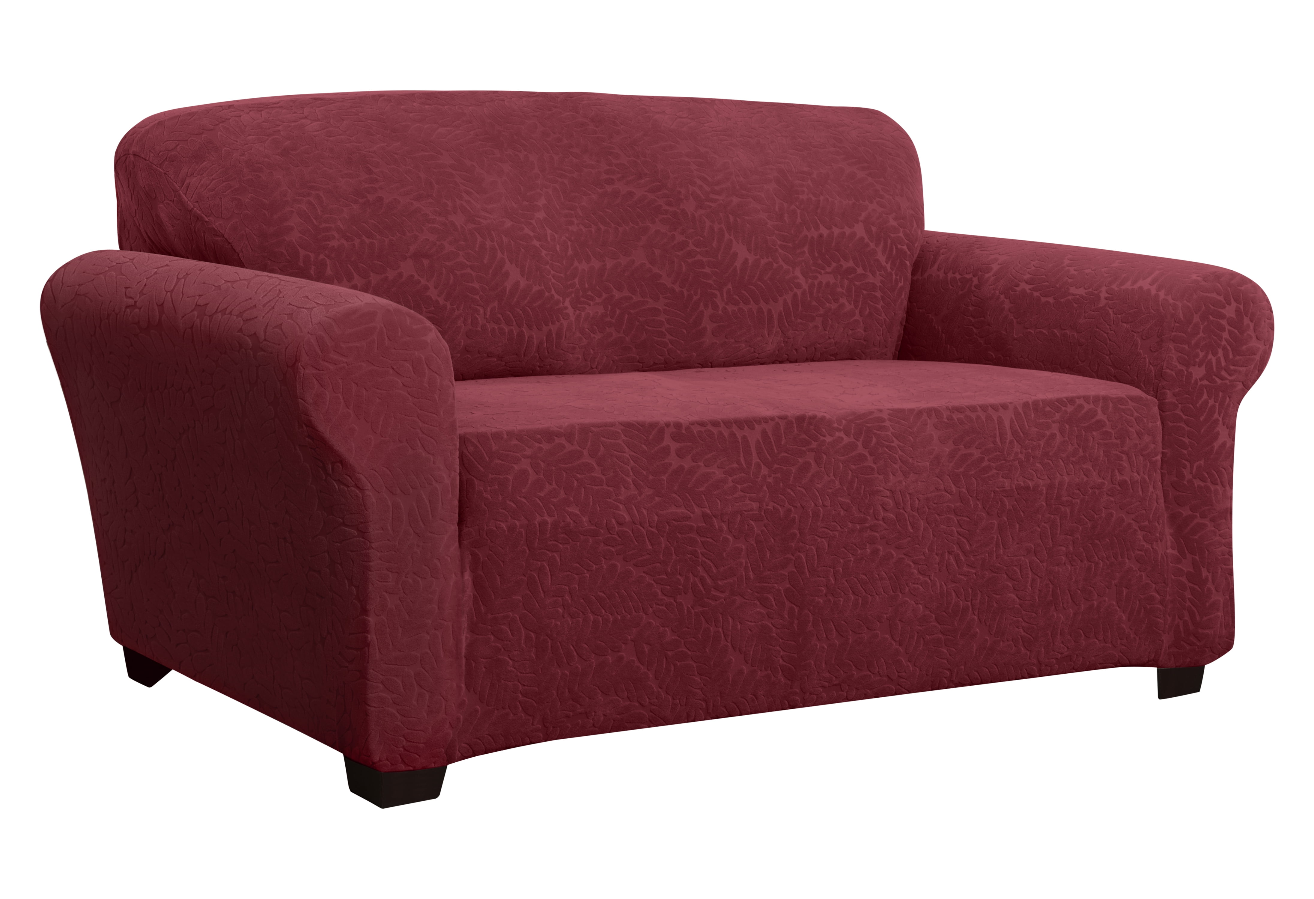 Stretch Sensations 1Piece Stretch Fernwood Loveseat Slipcover
