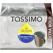 Tassimo Gevalia Dark Italian Roast Extra Bold Roast Coffee T-Discs For Tassimo Single Cup Home Brewing Systems (12 Ct Pack)